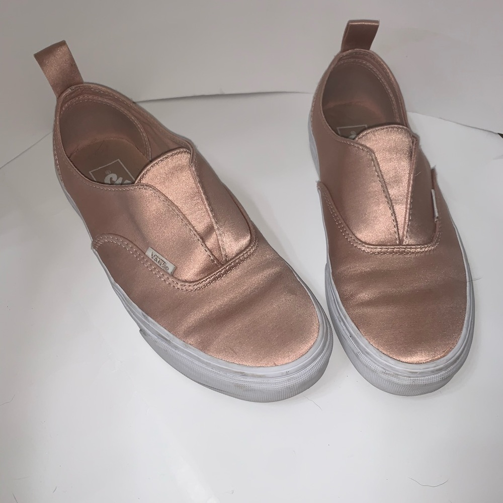 Pre-loved Vans - Pink Satin